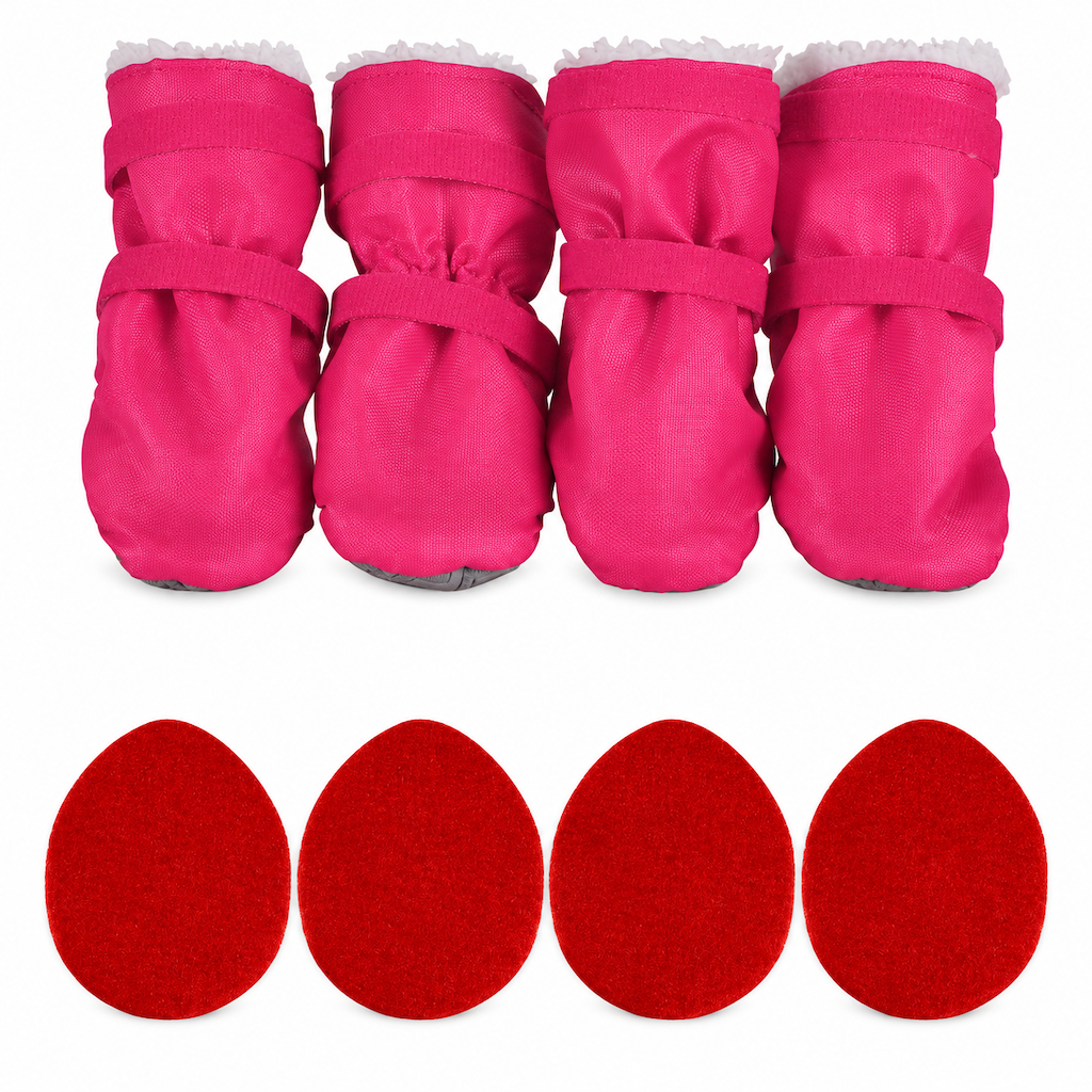 🥳2026 HOT SALE🥳💞50K+ SOLD! 🐕❄️ 50% OFF! Winter Warm Waterproof Dog Boots – plush lining, non-slip rubber soles & water-resistant shell. Keep paws warm & safe on winter walks! 🛡️✅