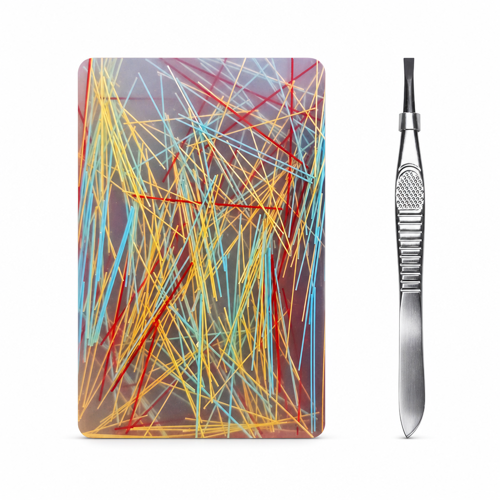 🥳2026 HOT SALE🥳💞50K+ SOLD! 🧘‍♀️✨ LAST DAY £9.99 + BUY 1 GET 1 FREE! Skin Picking Fidget Toy with Tweezers – satisfies anxious picking urges safely, portable & quiet. Calm your hands! 🛡️💚