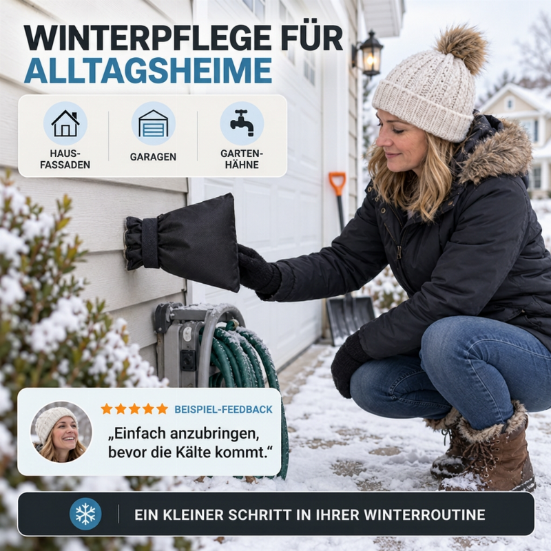 🥳2026 HOT SALE🥳💞50K+ SOLD! ❄️🚰 50% OFF! Insulated Outdoor Faucet Cover – weather-resistant Oxford fabric & padded filling, hook-and-loop fastening. Protects taps from winter freeze! 🛡️✅