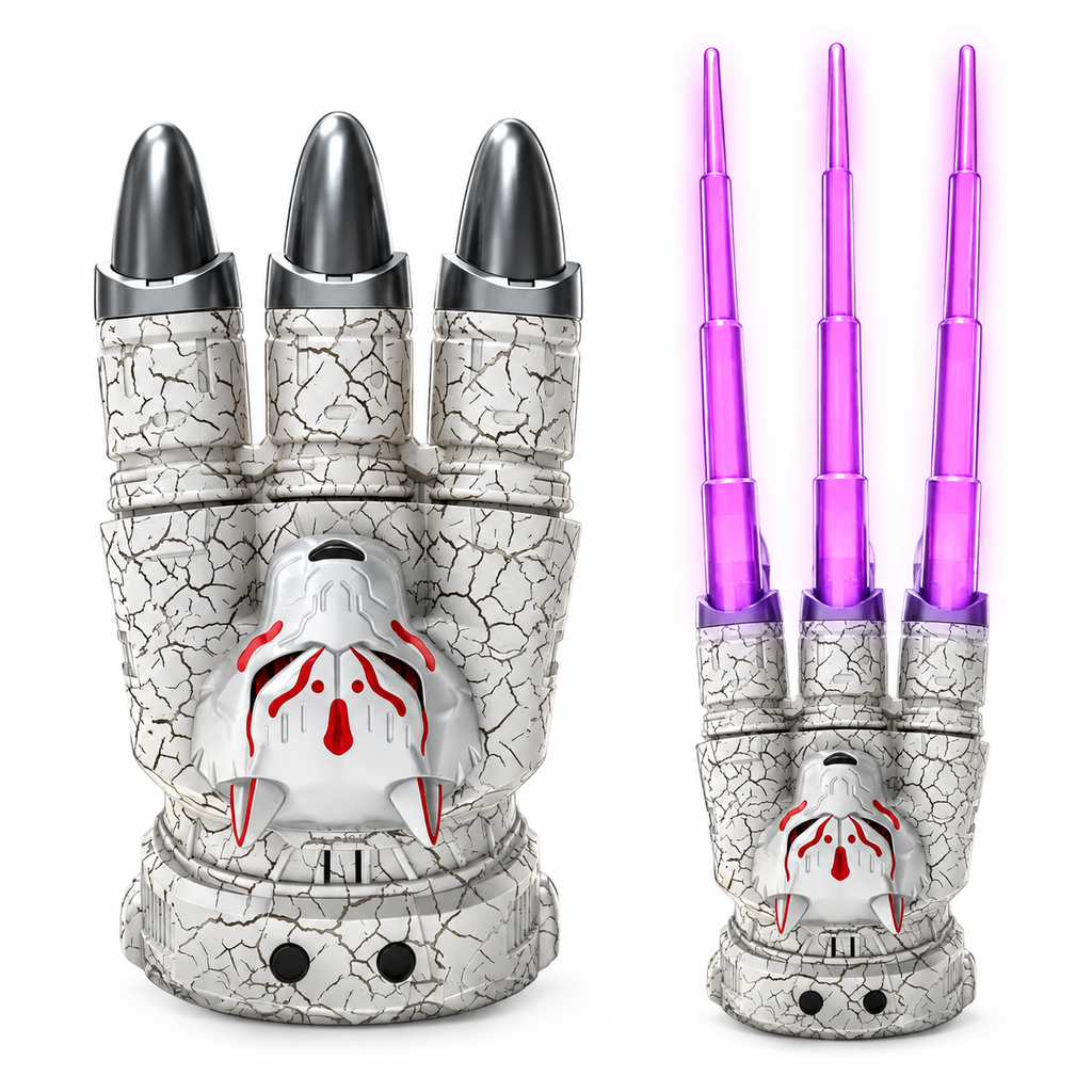🥳2026 HOT SALE🥳💞50K+ SOLD! 🔥🐾 50% OFF! Retractable Light Up Flame Claws – LED glow, realistic sounds & extendable three-pronged design. Rechargeable battle fun for ages 6+! 🛡️💪