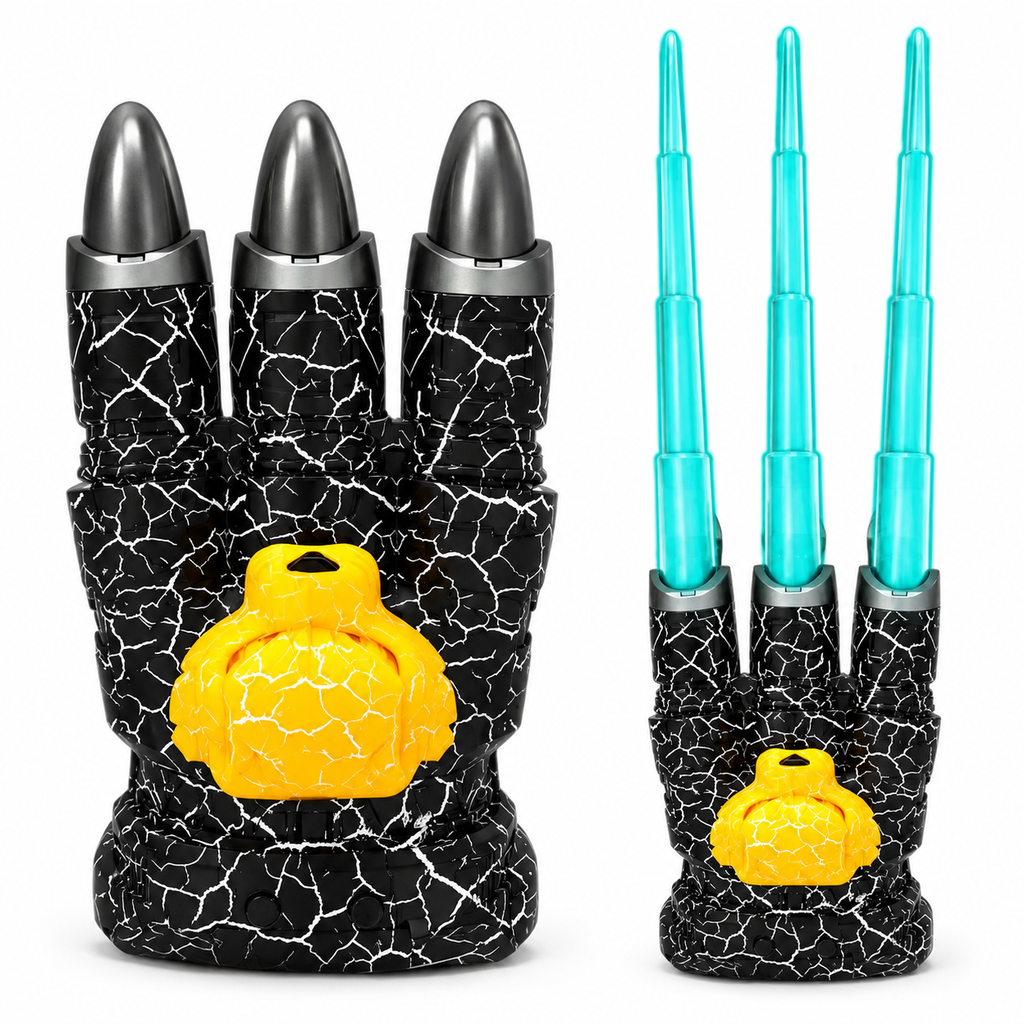 🥳2026 HOT SALE🥳💞50K+ SOLD! 🔥🐾 50% OFF! Retractable Light Up Flame Claws – LED glow, realistic sounds & extendable three-pronged design. Rechargeable battle fun for ages 6+! 🛡️💪