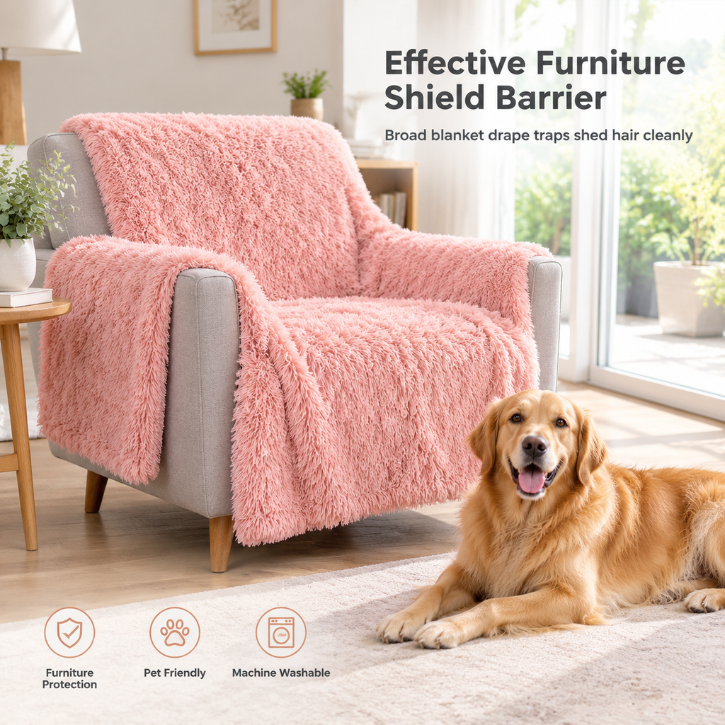 🥳2026 HOT SALE🥳💞50K+ SOLD! 🐾🛏️ 50% OFF! Soft Plush Double Layer Pet Blanket – cloud-soft warmth for dogs & cats, protects furniture & machine washable. Cosy comfort anywhere! 🛡️💚