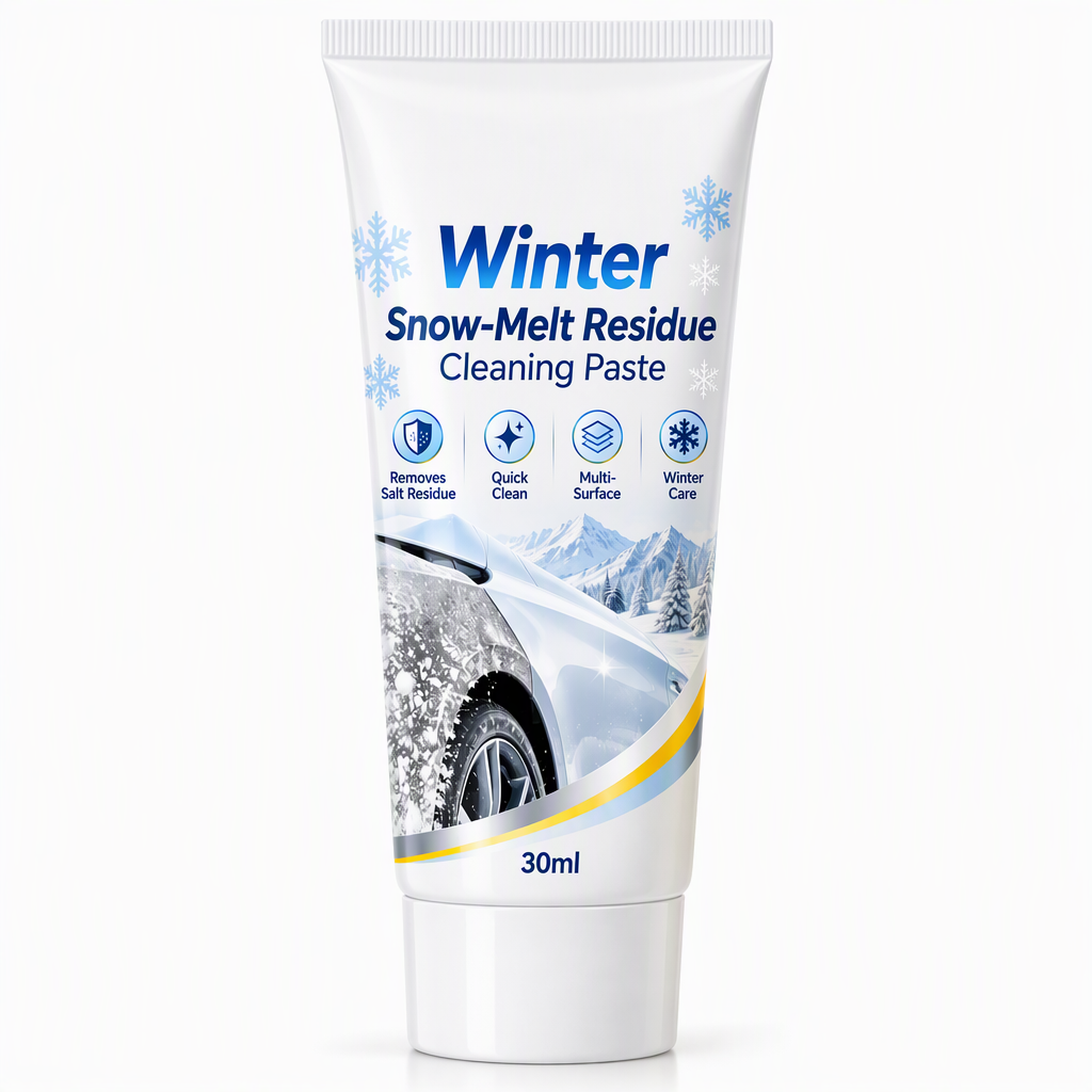 🥳2026 HOT SALE🥳💞50K+ SOLD! 🚗❄️ 50% OFF! Winter Car Salt Stain Remover Paste – dissolves road salt residue, restores gloss & includes sponge. Protects sills, wheel arches & bodywork! ✨✅