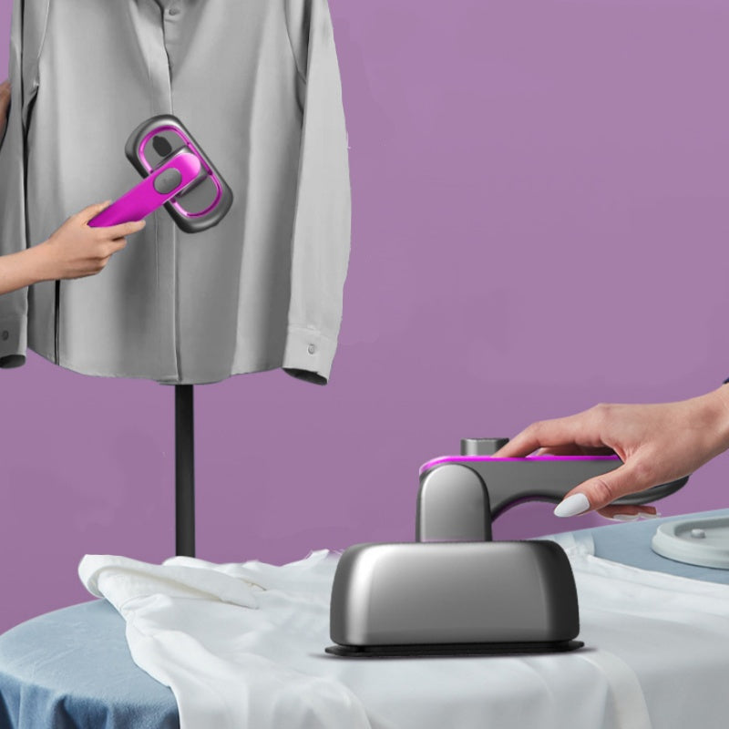 🥳2026 HOT SALE🥳💞50K+ SOLD! 👕💨 50% OFF! Portable Handheld Garment Steamer – wet & dry ironing, 20s heat-up & 90° rotating handle. Travel-ready wrinkle-free clothes! 🧳✅