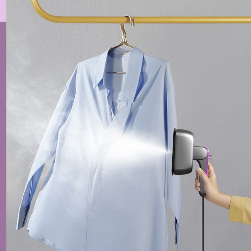 🥳2026 HOT SALE🥳💞50K+ SOLD! 👕💨 50% OFF! Portable Handheld Garment Steamer – wet & dry ironing, 20s heat-up & 90° rotating handle. Travel-ready wrinkle-free clothes! 🧳✅