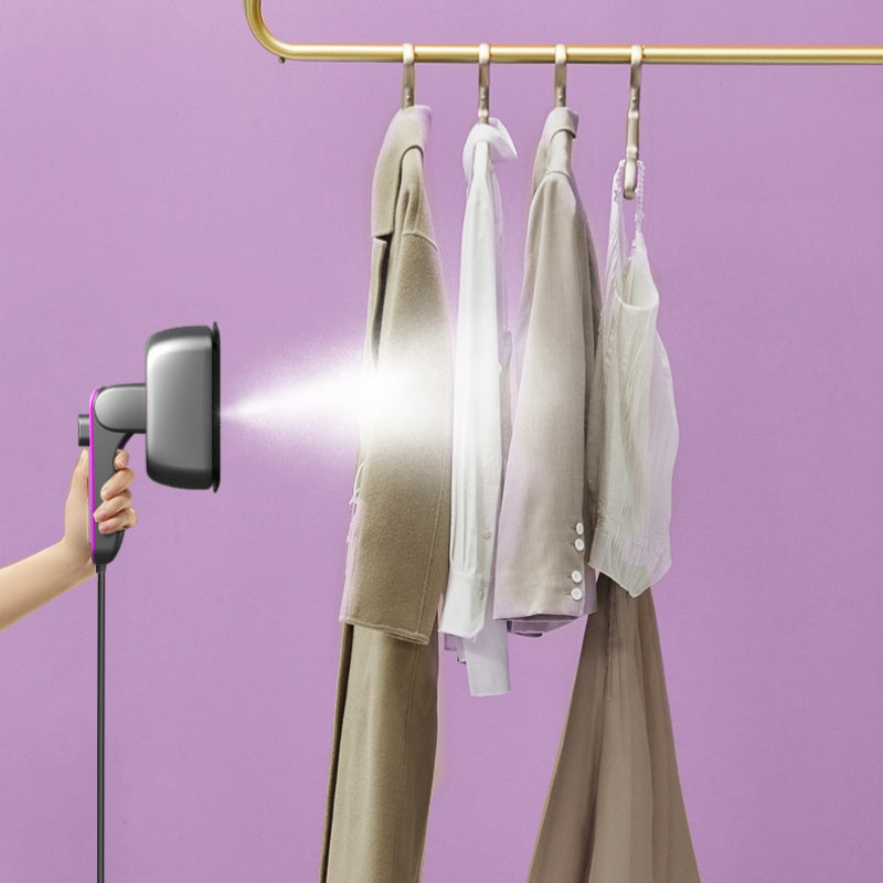 🥳2026 HOT SALE🥳💞50K+ SOLD! 👕💨 50% OFF! Portable Handheld Garment Steamer – wet & dry ironing, 20s heat-up & 90° rotating handle. Travel-ready wrinkle-free clothes! 🧳✅