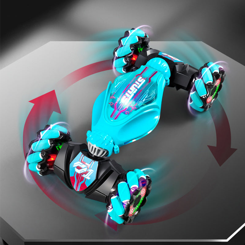 🥳2026 HOT SALE🥳💞50K+ SOLD! 🚗⌚ 50% OFF! Dual Remote Control Stunt Car – remote + gesture watch, 360° drifting, LED lights & music. 100m range, durable ABS. Fun for ages 6+! 🛡️✨