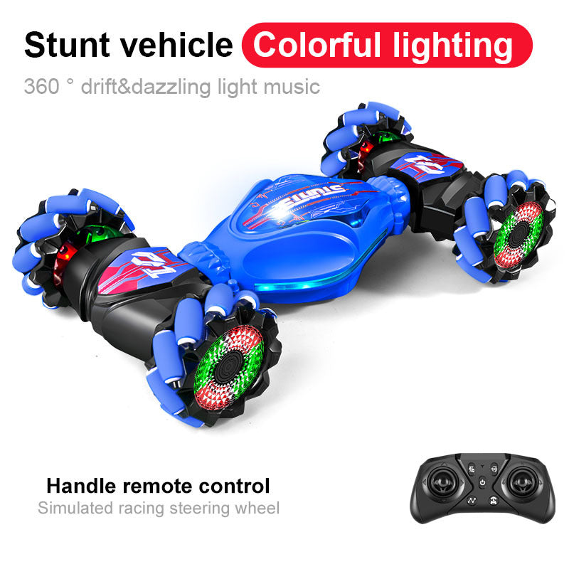 🥳2026 HOT SALE🥳💞50K+ SOLD! 🚗⌚ 50% OFF! Dual Remote Control Stunt Car – remote + gesture watch, 360° drifting, LED lights & music. 100m range, durable ABS. Fun for ages 6+! 🛡️✨