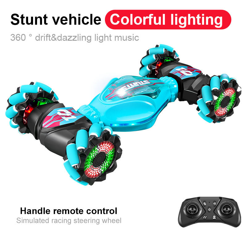 🥳2026 HOT SALE🥳💞50K+ SOLD! 🚗⌚ 50% OFF! Dual Remote Control Stunt Car – remote + gesture watch, 360° drifting, LED lights & music. 100m range, durable ABS. Fun for ages 6+! 🛡️✨