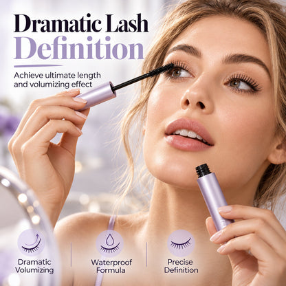 🥳2026 HOT SALE🥳💞50K+ SOLD! 🌸✨ 50% OFF! Waterproof Lengthening & Volumizing Mascara – spiral brush for even coating, all-day curl lift. Feather-light volume, no clumps! 🛡️✅