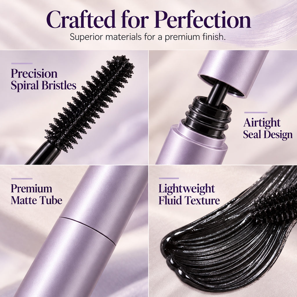 🥳2026 HOT SALE🥳💞50K+ SOLD! 🌸✨ 50% OFF! Waterproof Lengthening & Volumizing Mascara – spiral brush for even coating, all-day curl lift. Feather-light volume, no clumps! 🛡️✅