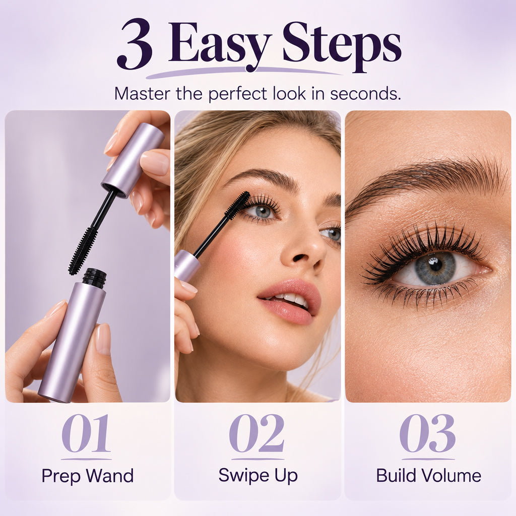 🥳2026 HOT SALE🥳💞50K+ SOLD! 🌸✨ 50% OFF! Waterproof Lengthening & Volumizing Mascara – spiral brush for even coating, all-day curl lift. Feather-light volume, no clumps! 🛡️✅