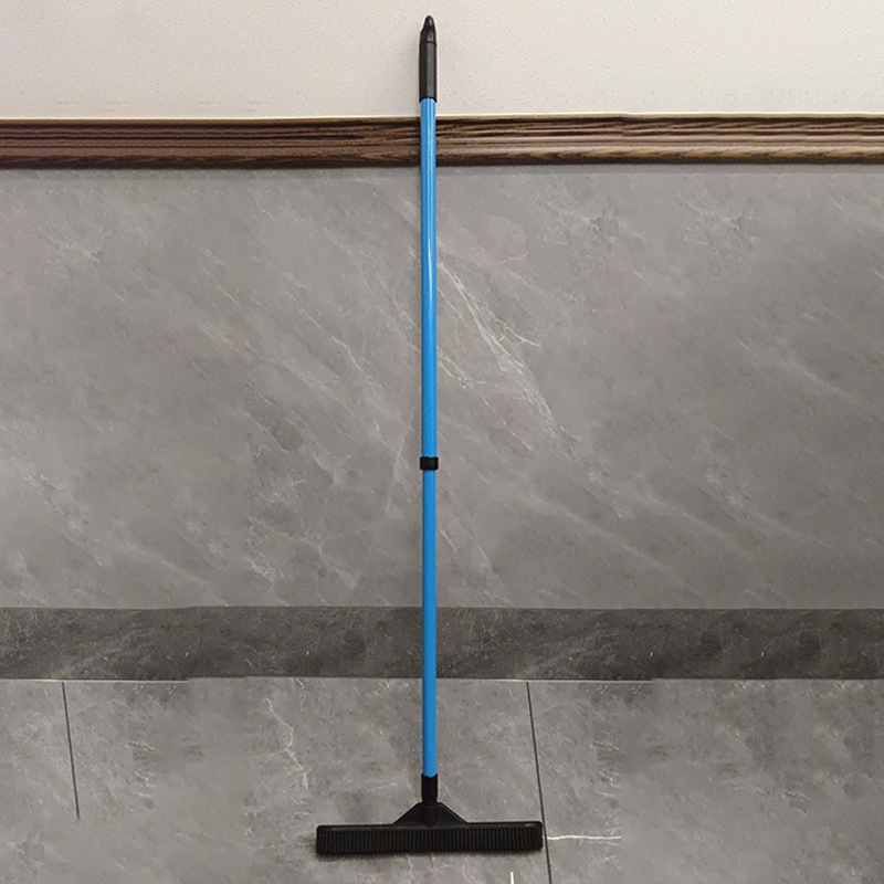 🥳2026 HOT SALE🥳💞50K+ SOLD! 🐾🧹 50% OFF! Pet Hair Removal Rubber Broom – static bristles lift hair from carpets & floors, telescopic handle 71-120cm, washable & multi-surface! 🛡️✅