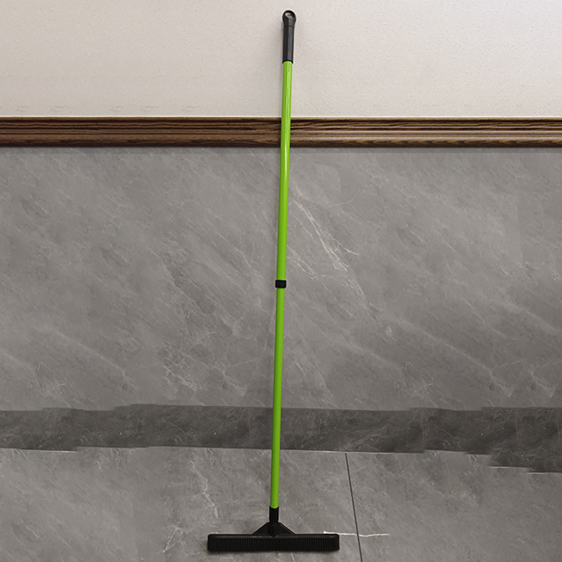 🥳2026 HOT SALE🥳💞50K+ SOLD! 🐾🧹 50% OFF! Pet Hair Removal Rubber Broom – static bristles lift hair from carpets & floors, telescopic handle 71-120cm, washable & multi-surface! 🛡️✅