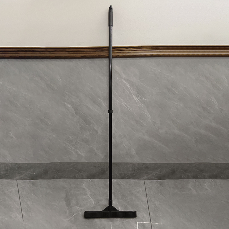 🥳2026 HOT SALE🥳💞50K+ SOLD! 🐾🧹 50% OFF! Pet Hair Removal Rubber Broom – static bristles lift hair from carpets & floors, telescopic handle 71-120cm, washable & multi-surface! 🛡️✅