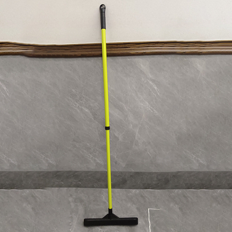 🥳2026 HOT SALE🥳💞50K+ SOLD! 🐾🧹 50% OFF! Pet Hair Removal Rubber Broom – static bristles lift hair from carpets & floors, telescopic handle 71-120cm, washable & multi-surface! 🛡️✅