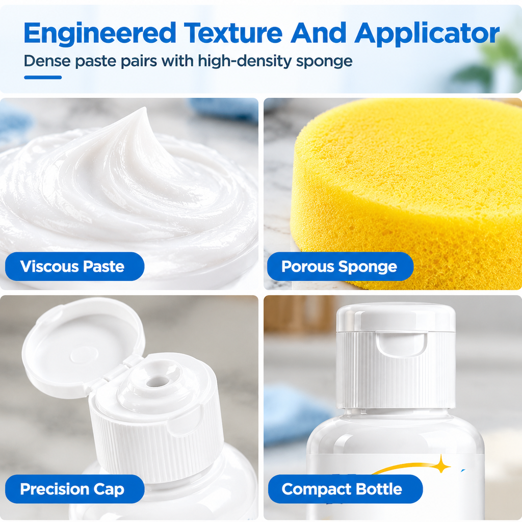 🥳2026 HOT SALE🥳💞50K+ SOLD! 🍳✨ 50% OFF! Multi-Purpose Kitchen Grease Cleaning Paste – clings to vertical oven walls, dissolves baked grease without scratching. Restores shine to grates & cooktops! 🛡️✅