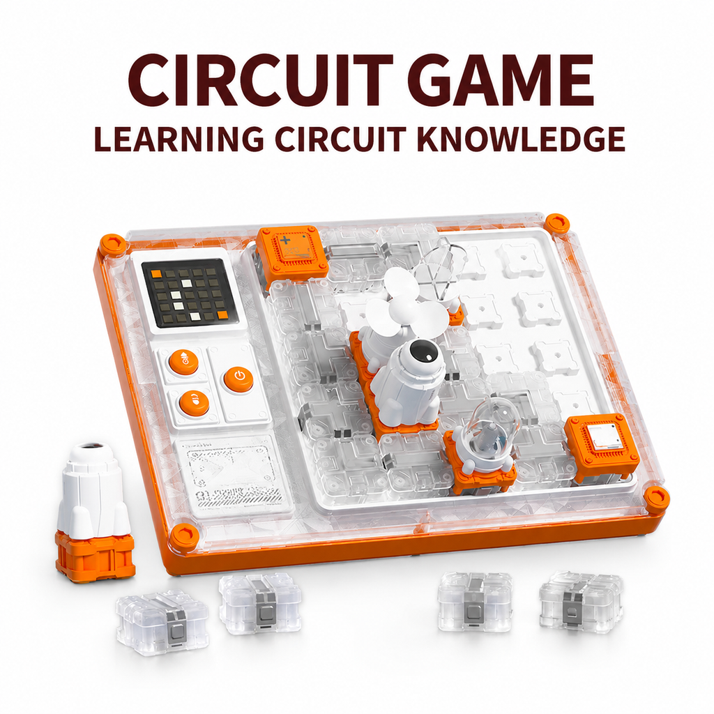 🥳2026 HOT SALE🥳💞50K+ SOLD! 🧩⚡ 50% OFF! Rechargeable STEM Circuit Maze Toy – hands-on logic challenges, safe insulated housing & interactive light rewards. Screen-free learning fun for kids! 🛡️👨‍👩‍👧
