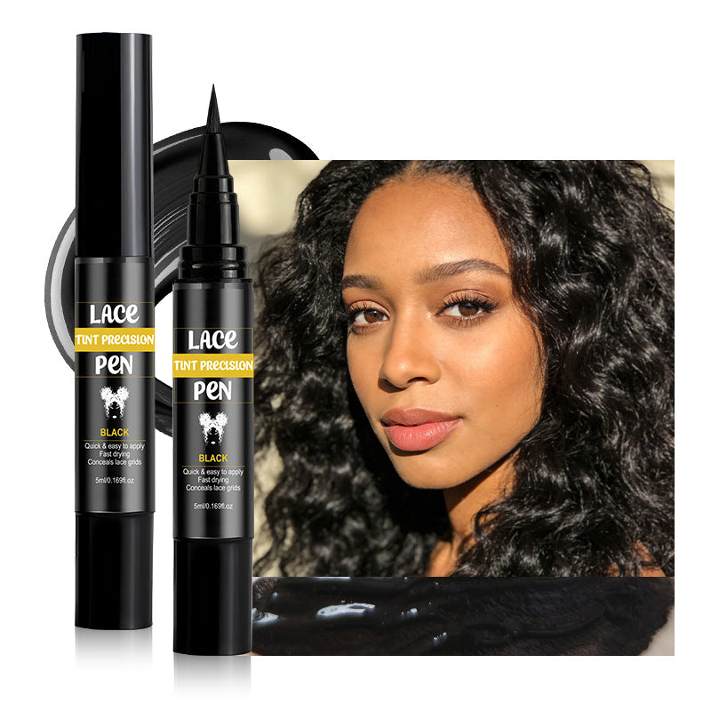 🥳2026 HOT SALE🥳💞50K+ SOLD! 🖊️💇 50% OFF! Professional Lace Tint Precision Pen – melts knots, conceals lace grids & dries fast. Natural scalp match for flawless wig installs! 🛡️✅