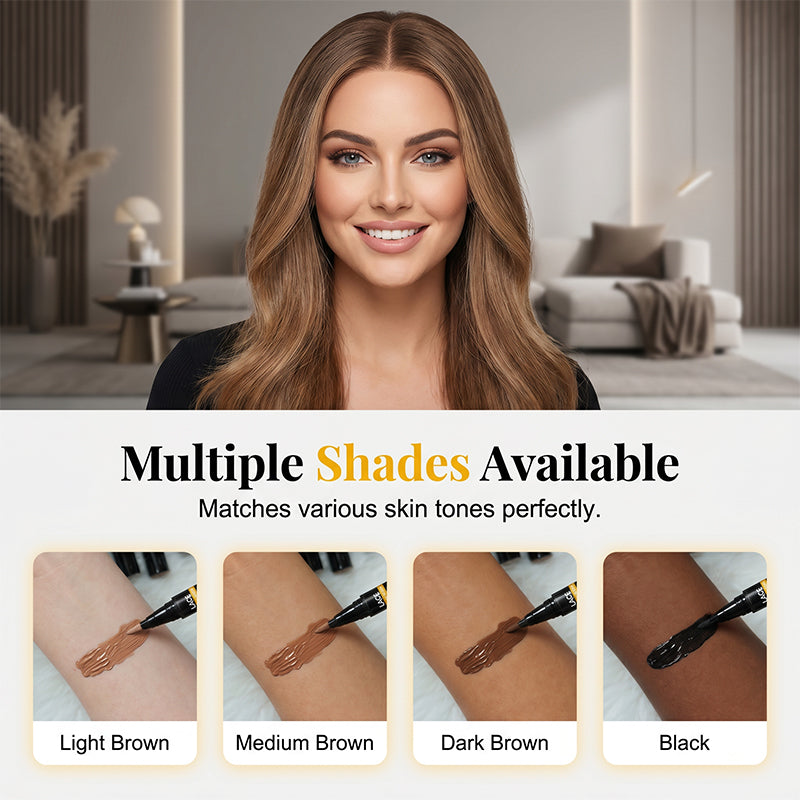 🥳2026 HOT SALE🥳💞50K+ SOLD! 🖊️💇 50% OFF! Professional Lace Tint Precision Pen – melts knots, conceals lace grids & dries fast. Natural scalp match for flawless wig installs! 🛡️✅
