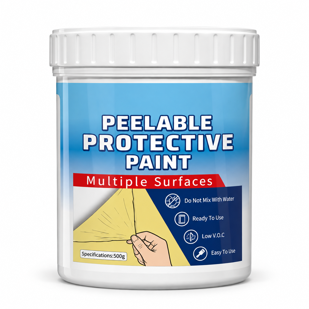 🥳2026 HOT SALE🥳💞50K+ SOLD! 🛡️✨ 50% OFF! Water-Based Peelable Protective Coating – shields windows & floors during renovation, peels off cleanly with no residue. Eco-friendly & tear-resistant! 🏠✅
