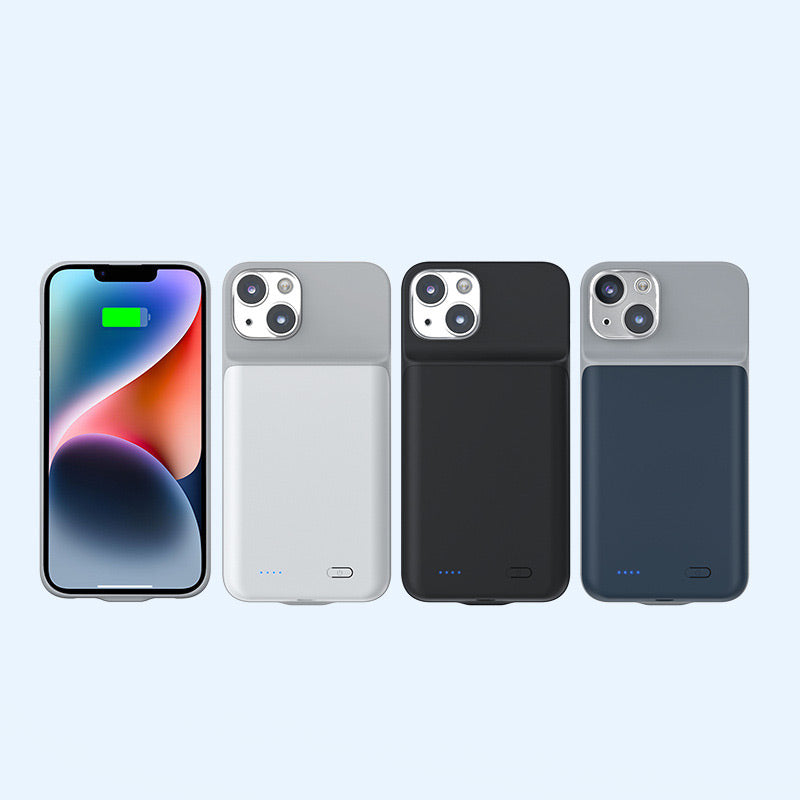 🥳2026 HOT SALE🥳💞50K+ SOLD! 🔋📱 FINAL CLEARANCE 50% OFF! iPhone Battery Case – 6800/7000mAh built-in power, 4 LED indicators, comfortable grip. Keep your phone charged all day! 🛡️✅