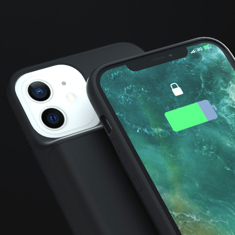 🥳2026 HOT SALE🥳💞50K+ SOLD! 🔋📱 FINAL CLEARANCE 50% OFF! iPhone Battery Case – 6800/7000mAh built-in power, 4 LED indicators, comfortable grip. Keep your phone charged all day! 🛡️✅