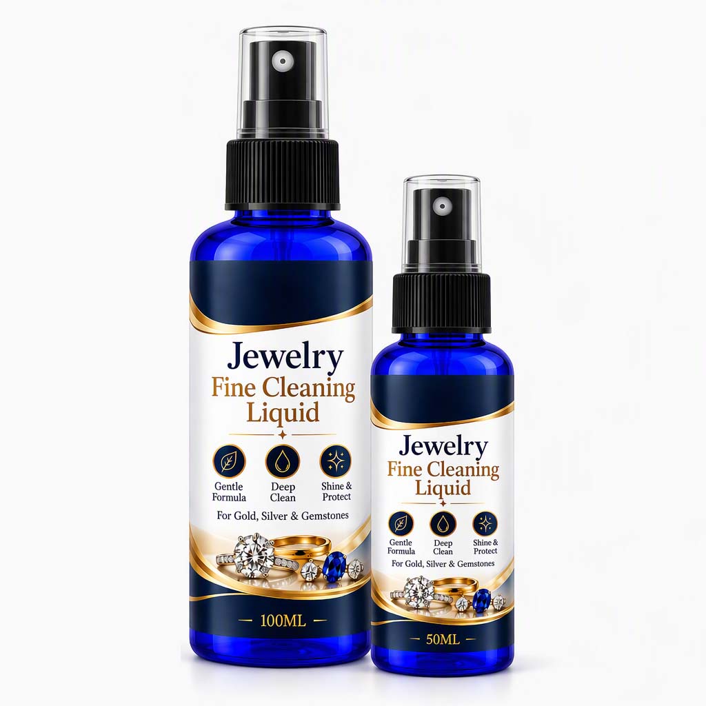 🥳2026 HOT SALE🥳💞50K+ SOLD! 💎✨ 50% OFF! Jewelry Cleaner Spray with Towel – fine mist lifts oil & grime, restores brilliant sparkle without scratching. Safe for all jewelry! 🛡️✅