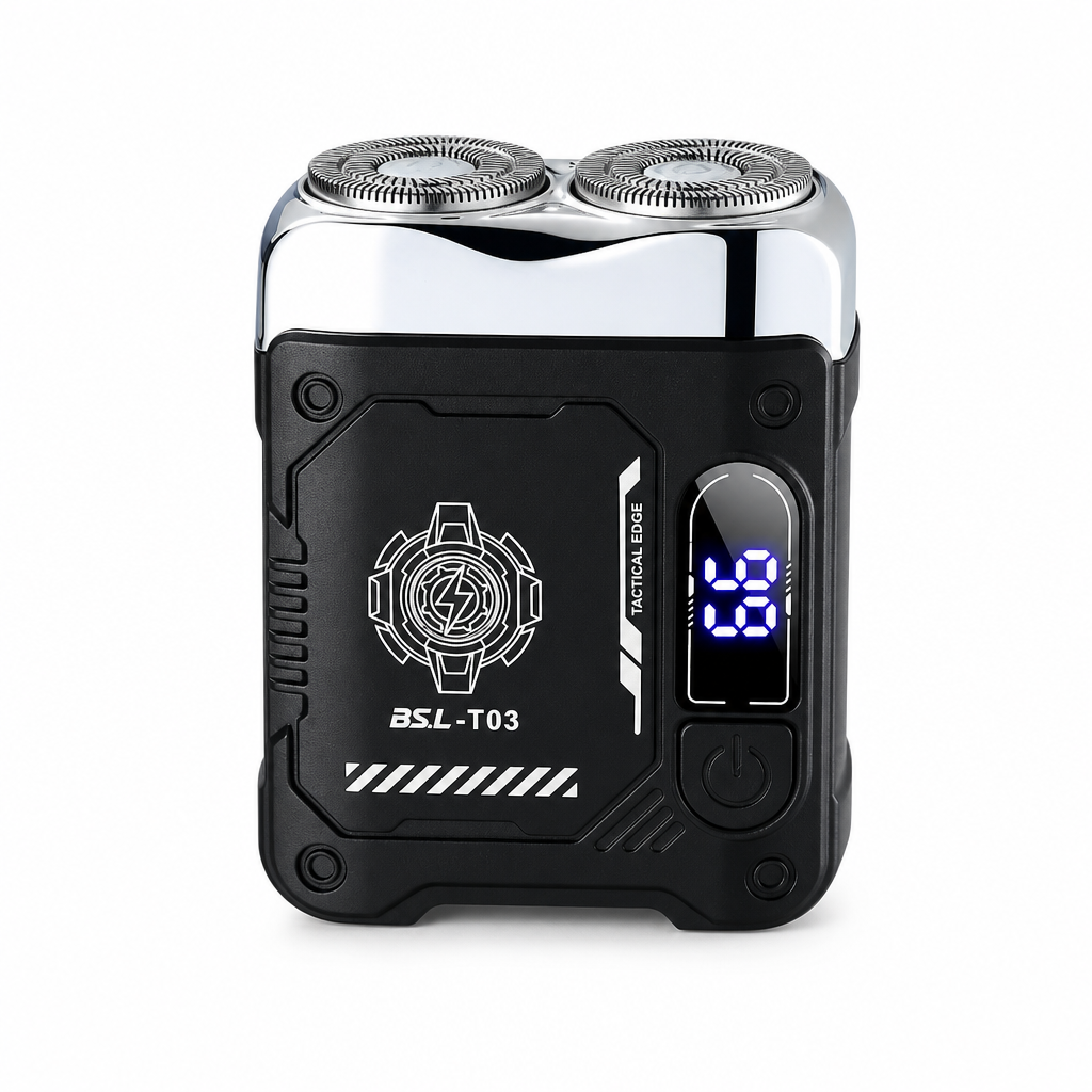 🥳2026 HOT SALE🥳💞50K+ SOLD! 🪒✨ 50% OFF! Mini Portable Electric Dual-Head Shaver – dual floating heads, wet & dry, LED battery display. Pocket-sized smooth shave anywhere! 🧔💪