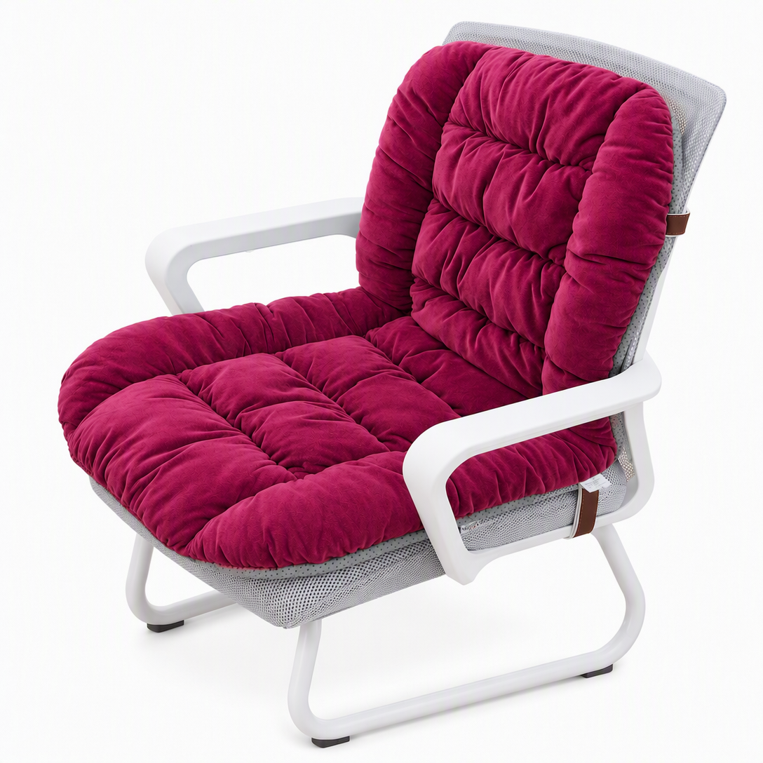 🥳2026 HOT SALE🥳💞50K+ SOLD! 🔥🪑 50% OFF! Winter Heated Seat Cushion with Backrest – dual-zone warmth, smart control, anti-slip & removable cover. Cosy office & study chair comfort! 🛡️✅