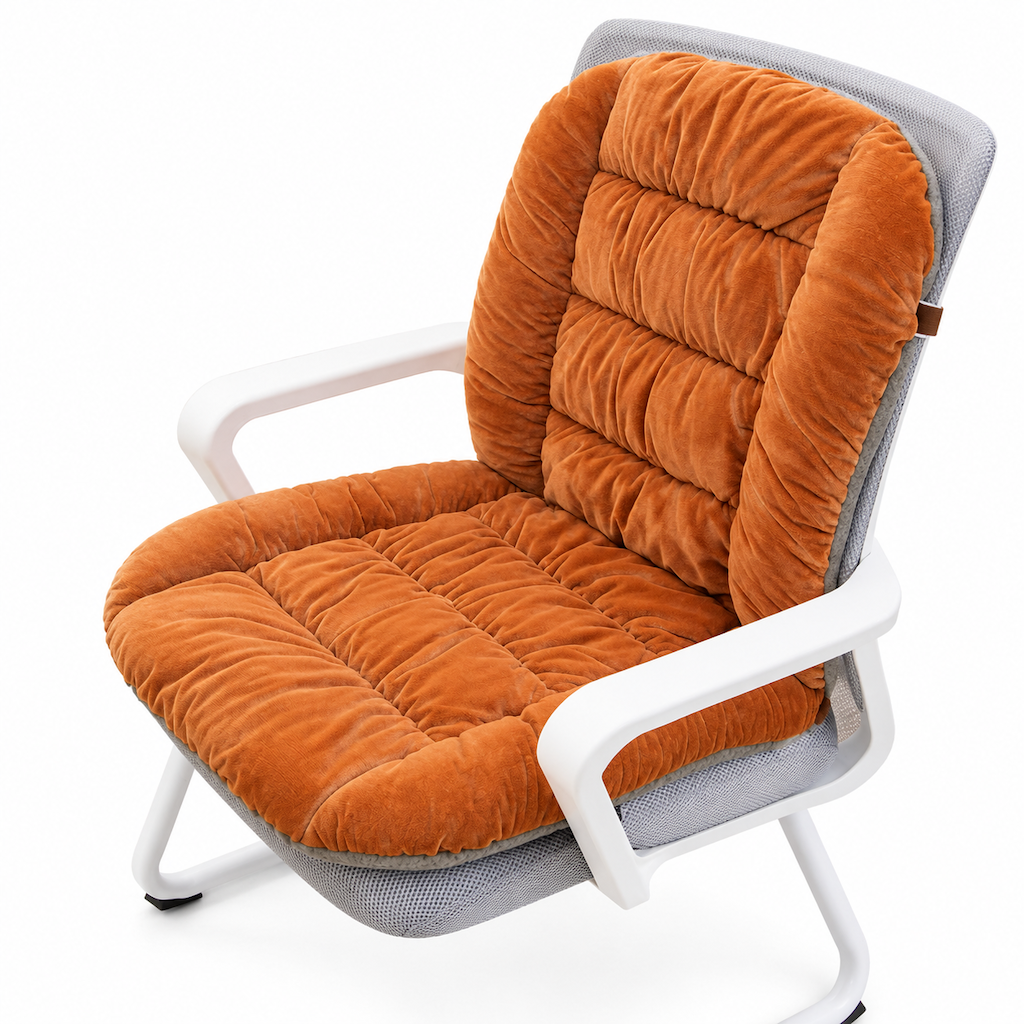 🥳2026 HOT SALE🥳💞50K+ SOLD! 🔥🪑 50% OFF! Winter Heated Seat Cushion with Backrest – dual-zone warmth, smart control, anti-slip & removable cover. Cosy office & study chair comfort! 🛡️✅