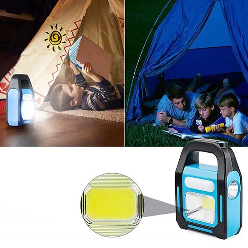 🥳2026 HOT SALE🥳💞50K+ SOLD! 💡☀️ 50% OFF! 3-in-1 Solar COB LED Work Light – front, auxiliary & side lights, solar/USB charging, IP44 waterproof. Perfect for camping, power cuts & DIY! 🛡️✅