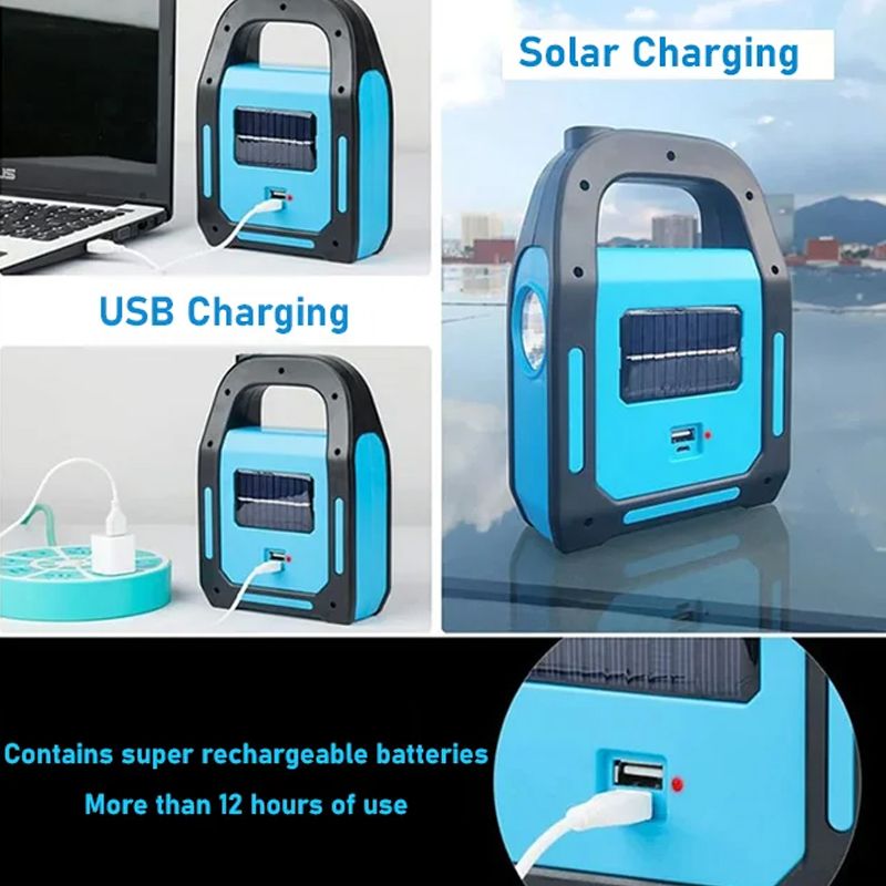 🥳2026 HOT SALE🥳💞50K+ SOLD! 💡☀️ 50% OFF! 3-in-1 Solar COB LED Work Light – front, auxiliary & side lights, solar/USB charging, IP44 waterproof. Perfect for camping, power cuts & DIY! 🛡️✅