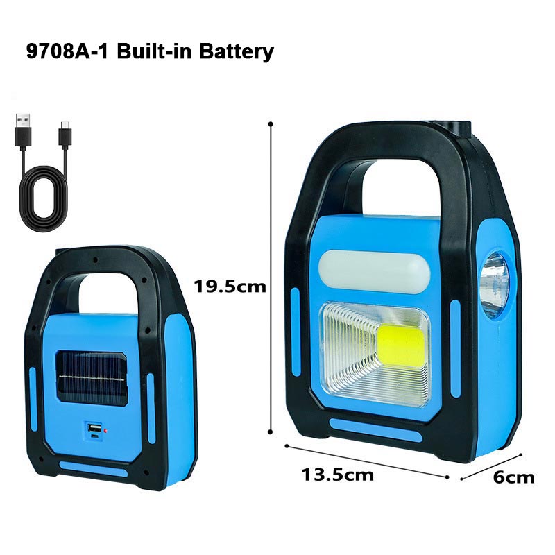 🥳2026 HOT SALE🥳💞50K+ SOLD! 💡☀️ 50% OFF! 3-in-1 Solar COB LED Work Light – front, auxiliary & side lights, solar/USB charging, IP44 waterproof. Perfect for camping, power cuts & DIY! 🛡️✅