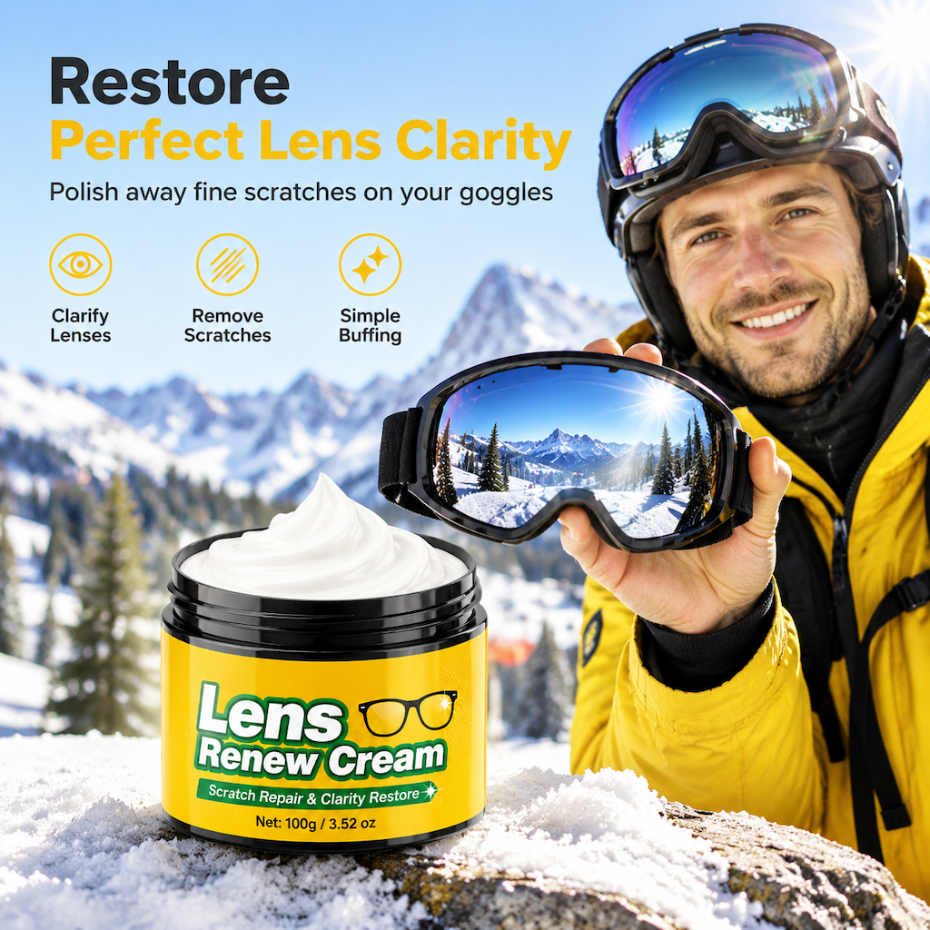 🥳2026 HOT SALE🥳💞50K+ SOLD! 👓✨ 50% OFF! Lens Scratch Repair Cream Set – instantly erases micro scratches & restores clear vision. Gentle polish protects coatings for glasses, goggles & visors! 🛡️✅