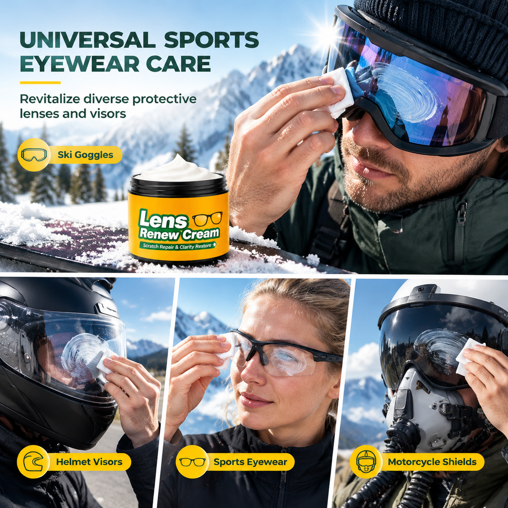 🥳2026 HOT SALE🥳💞50K+ SOLD! 👓✨ 50% OFF! Lens Scratch Repair Cream Set – instantly erases micro scratches & restores clear vision. Gentle polish protects coatings for glasses, goggles & visors! 🛡️✅