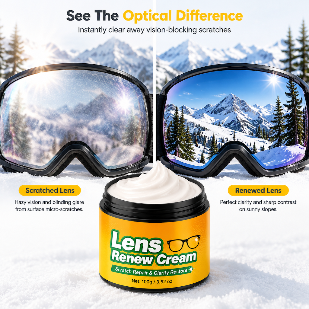🥳2026 HOT SALE🥳💞50K+ SOLD! 👓✨ 50% OFF! Lens Scratch Repair Cream Set – instantly erases micro scratches & restores clear vision. Gentle polish protects coatings for glasses, goggles & visors! 🛡️✅
