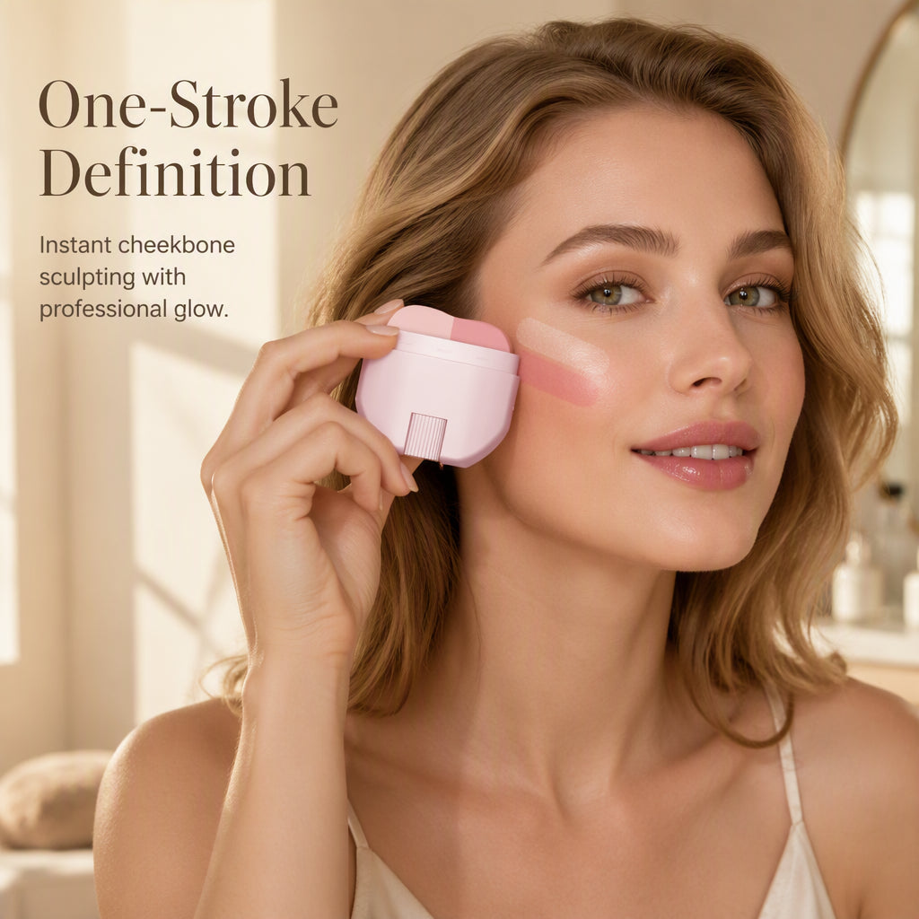 🥳2026 HOT SALE🥳💞50K+ SOLD! ✨💄 50% OFF! 2-in-1 Highlighter & Blush Stick – dual-tone sculpting in one stroke, seamless blend & long-lasting glow. Simplify your routine! 🛡️✅