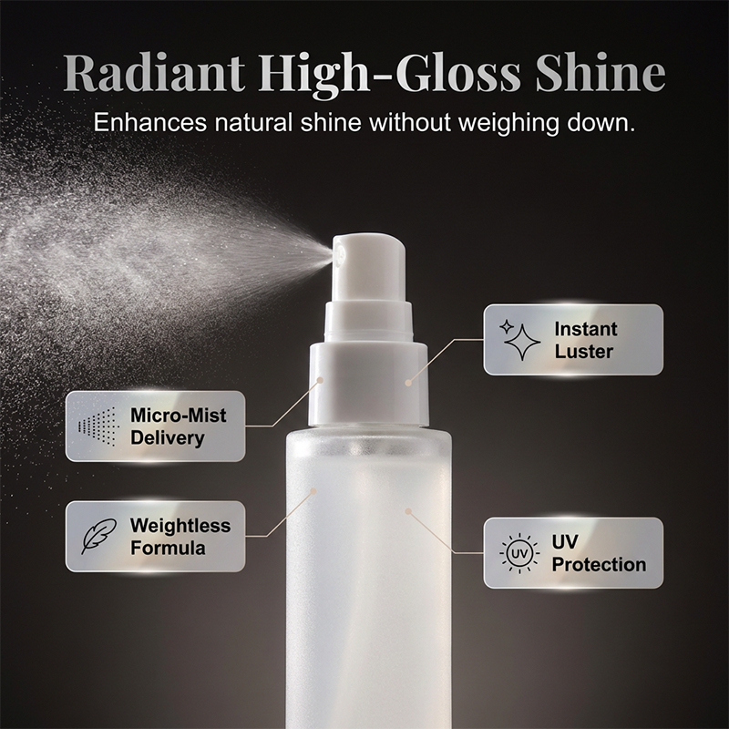🥳2026 HOT SALE🥳💞50K+ SOLD! ✨💇 50% OFF! High Gloss Finish Serum – anti-frizz spray with mirror shine, UV protection & weightless non-greasy formula. Sleek, manageable hair all day! 🛡️✅