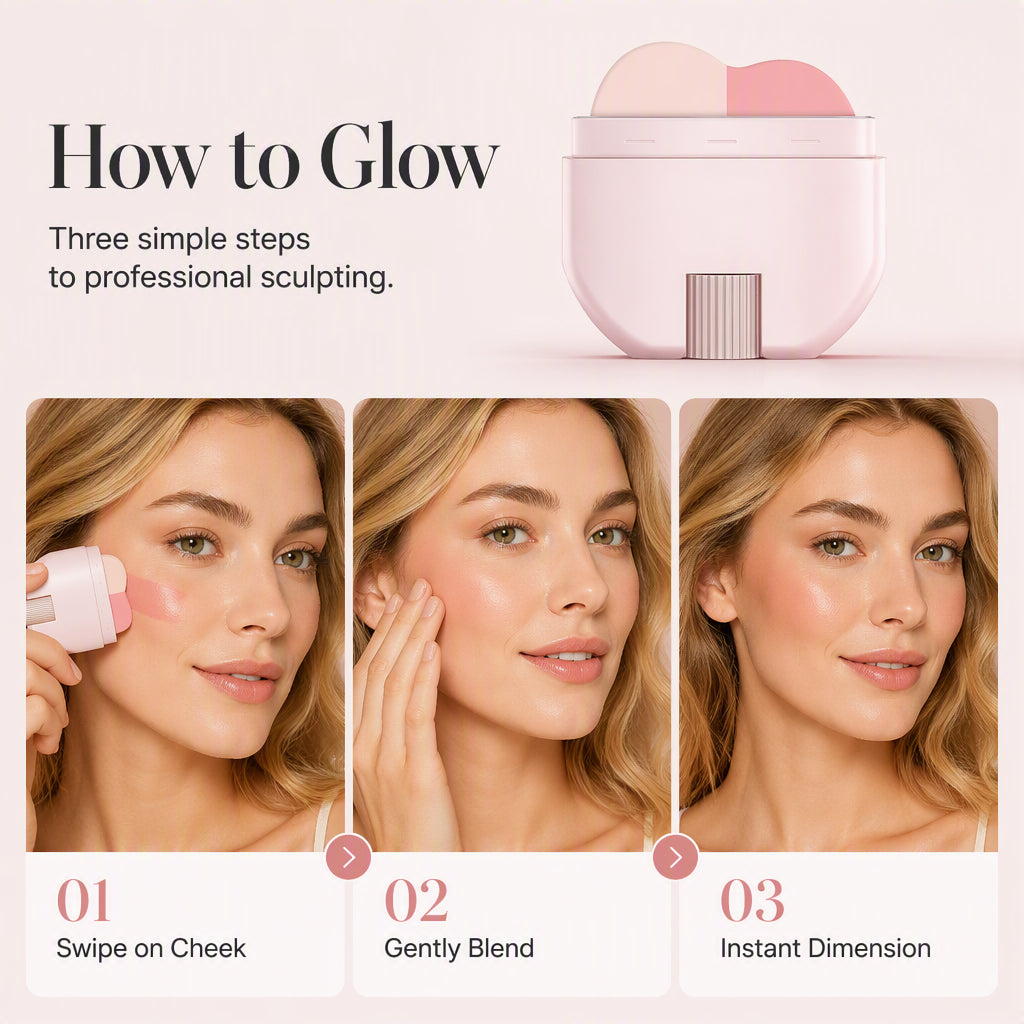 🥳2026 HOT SALE🥳💞50K+ SOLD! ✨💄 50% OFF! 2-in-1 Highlighter & Blush Stick – dual-tone sculpting in one stroke, seamless blend & long-lasting glow. Simplify your routine! 🛡️✅