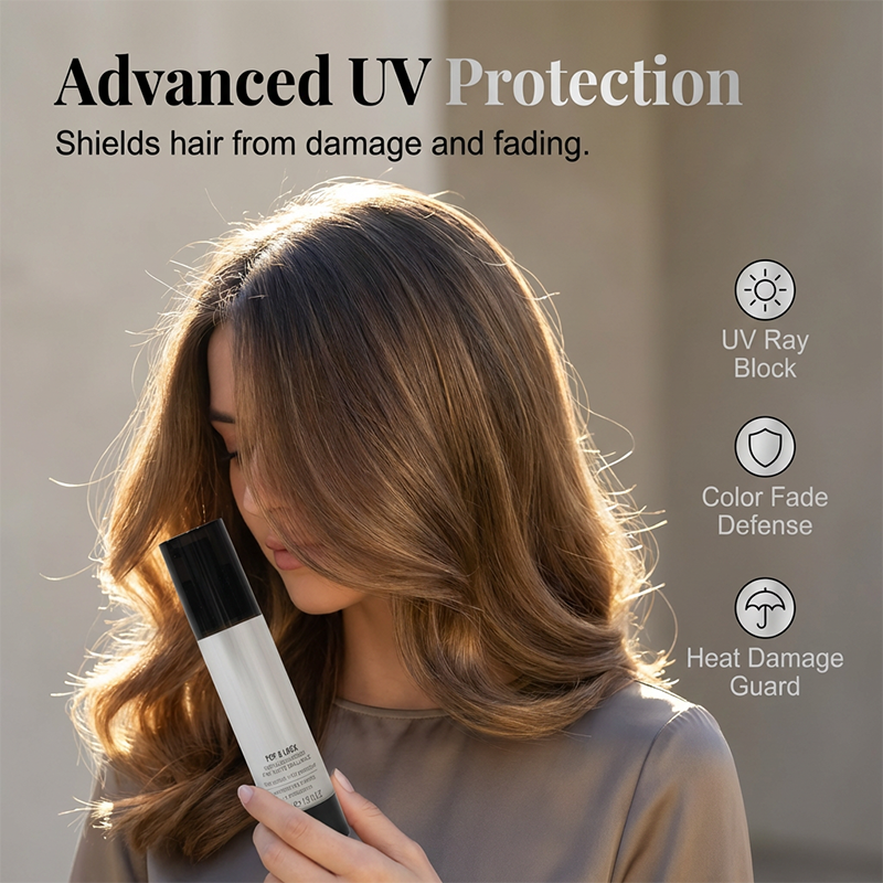 🥳2026 HOT SALE🥳💞50K+ SOLD! ✨💇 50% OFF! High Gloss Finish Serum – anti-frizz spray with mirror shine, UV protection & weightless non-greasy formula. Sleek, manageable hair all day! 🛡️✅