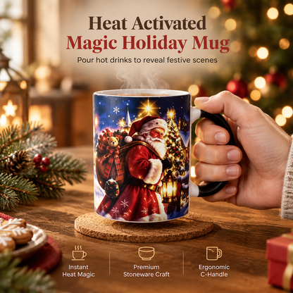 🥳2026 HOT SALE🥳💞50K+ SOLD! 🎅☕ 50% OFF! Heat-Activated Santa Mug – watch Santa magically appear with every hot sip! Thick ceramic & festive joy. Perfect Christmas gift! 🎁✨