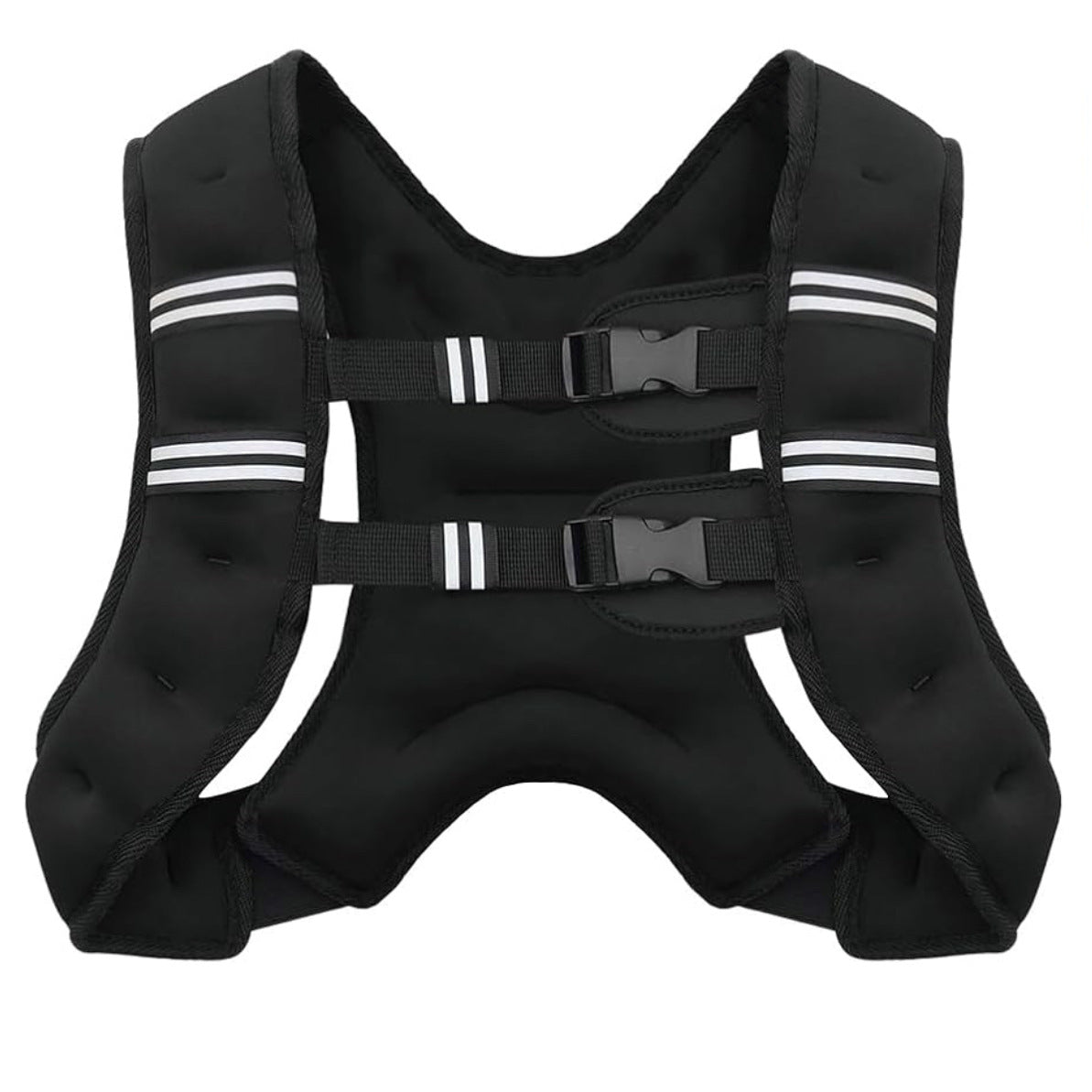 🥳2026 HOT SALE🥳💞50K+ SOLD! 🏋️‍♂️✨ Adjustable Weighted Vest with Reflective Strips – balanced weight protects joints, padded straps & low-impact core training. Safe, comfortable workouts! 🛡️💪