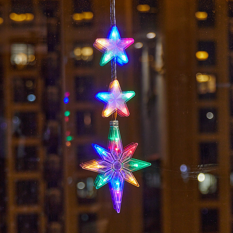 🥳2026 HOT SALE🥳💞50K+ SOLD! 🎄✨ 50% OFF! DIY Christmas Suction Window Lights – no drill, no residue, battery powered & reusable. Multiple festive shapes, warm or colourful glow! 🪟💚