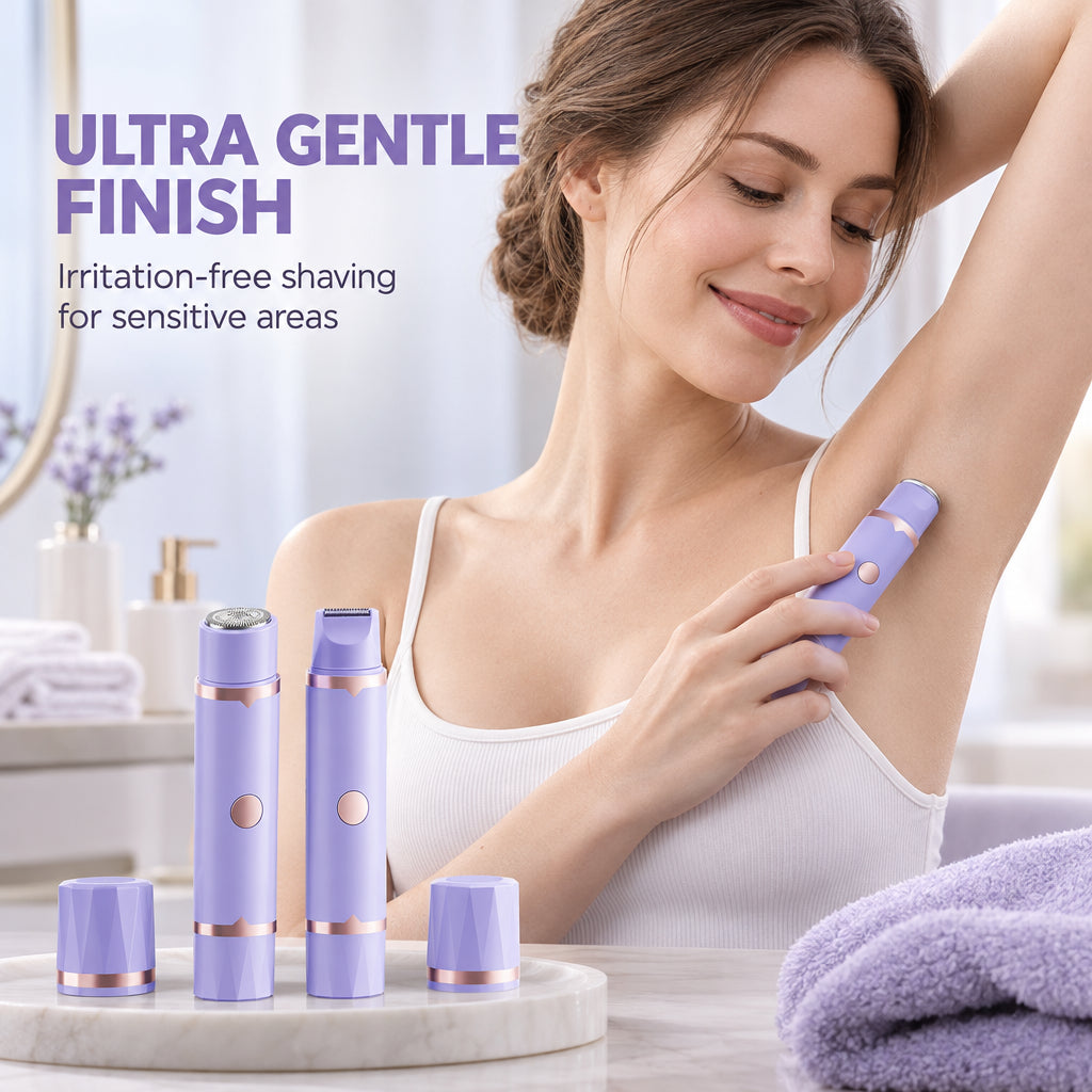 🥳2026 HOT SALE🥳💞50K+ SOLD! ✨🪒 50% OFF! Portable Electric Hair Remover – dual-head body & bikini trimmer, gentle foil mesh & sensitive-area guards. Smooth, painless grooming anywhere! 🛡️💚