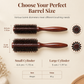 🥳2026 HOT SALE🥳💞50K+ SOLD! 💇✨ 50% OFF! Boar Bristle Round Hair Brush – distributes natural oils for glossy, bouncy salon curls. Dual-height bristles & lightweight grip for easy blow-dry styling! 🛡️💪