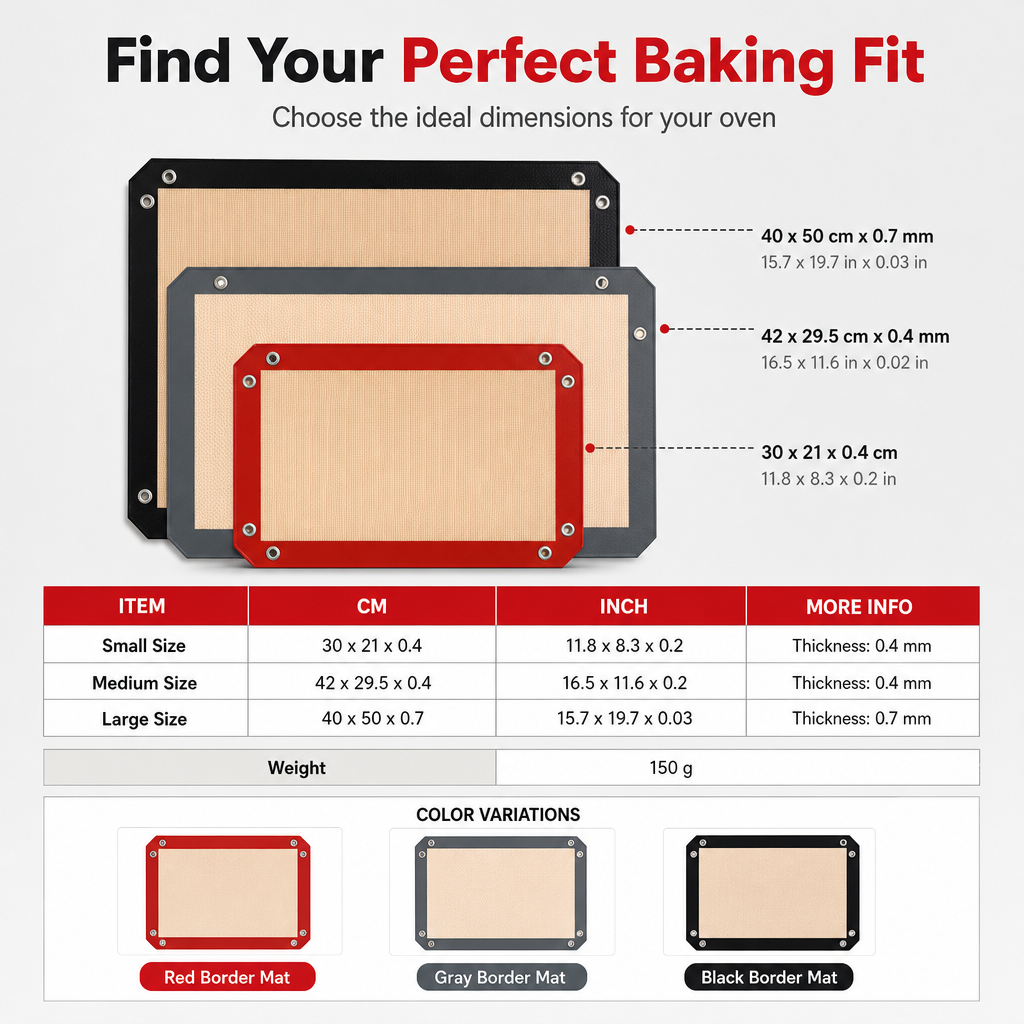 🥳2026 HOT SALE🥳💞50K+ SOLD! 🧼🔥 50% OFF! Heat-Resistant Silicone Oven Liner – rinse clean in seconds, reusable & durable. For macarons, pastry & daily baking! 🏠💚