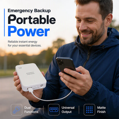 🥳2026 HOT SALE🥳💞50K+ SOLD! 🔋📱 50% OFF! AA-Battery Emergency Power Bank – powered by 4 standard AA batteries, pocket-sized & simple slide-switch control. Stay connected in any emergency! 🛡️✅