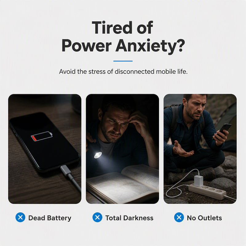 🥳2026 HOT SALE🥳💞50K+ SOLD! 🔋📱 50% OFF! AA-Battery Emergency Power Bank – powered by 4 standard AA batteries, pocket-sized & simple slide-switch control. Stay connected in any emergency! 🛡️✅