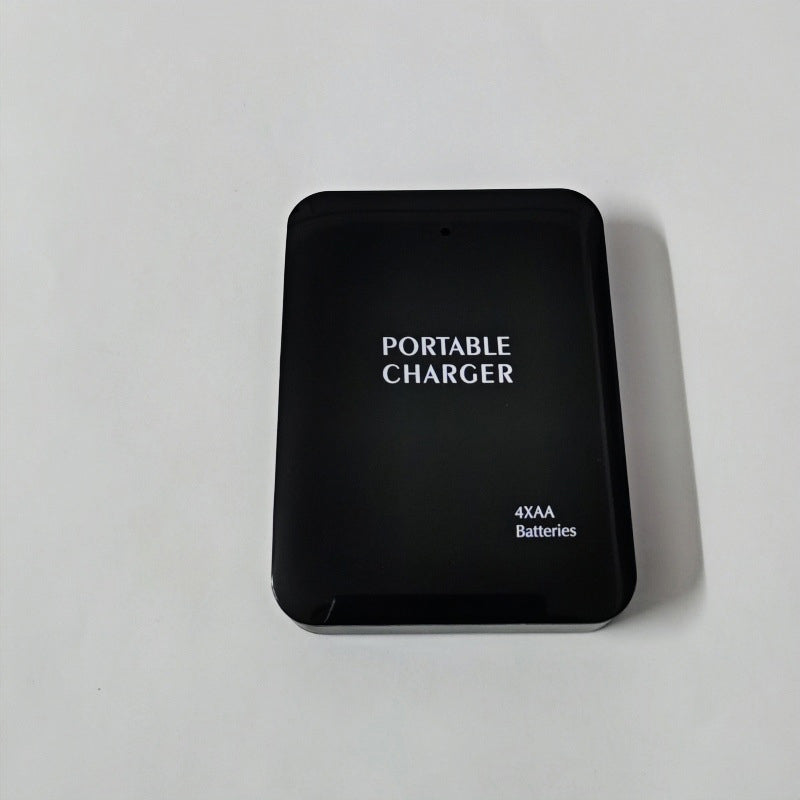 🥳2026 HOT SALE🥳💞50K+ SOLD! 🔋📱 50% OFF! AA-Battery Emergency Power Bank – powered by 4 standard AA batteries, pocket-sized & simple slide-switch control. Stay connected in any emergency! 🛡️✅